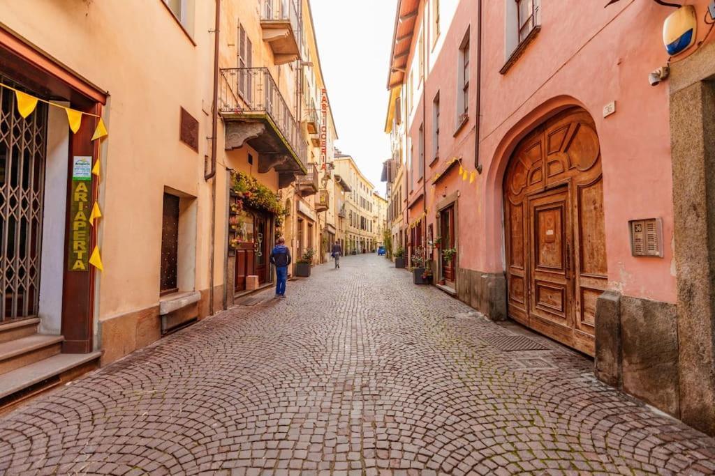 Appartamento I Tetti Rossi - City Center Pinerolo Eksteriør billede
